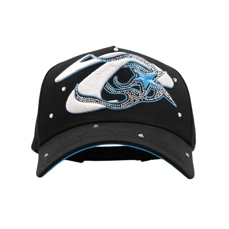 31 HATS T-STAR BLACK SNAPBACK HAT 31T-STAR BLKBLUE