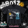 $AD BOYZ by Junior H x Dandy Hats Black T-Shirt - 365 Locker