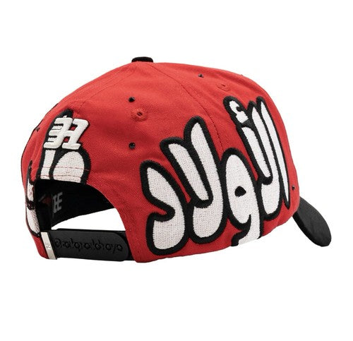 31 HATS X BACKBACK BOYZ ARABIC RED SNAPBACK 31BACKARABE RED